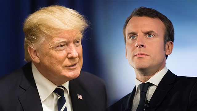 TRUMP SLAMS EU ARMY PROPOSAL. US President Donald Trump slams French President Emmanuel Macron's proposal for a joint European Union army.  
