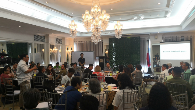 CONCERNS. Members of the Makatao coalition and civil society groups gathered on February 6, 2019, to discuss possible ramifications of SEC' MC 15 on nonprofit organizations. Photo by Russel Patina/Rappler