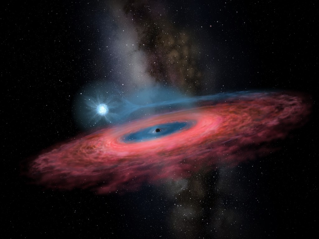 SO HUGE. This handout received from the Beijing Planetarium via the China Academy of Sciences on November 26, 2019 shows a rendering by artist Yu Jingchuan of the accretion of gas onto a stellar black hole. Photo by Yu Jingchuan/Beijing Planetarium via the China Academy of Sciences/AFP   