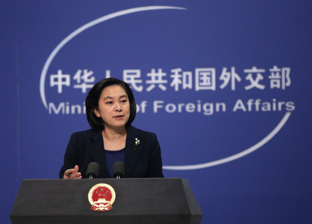 CALL FOR TALKS. Chinese Foreign Ministry spokesperson Hua Chunying hopes the incoming Duterte administration will return to bilateral talks with China on the West Philippine Sea dispute. File photo by How Hwee Young/EPA 