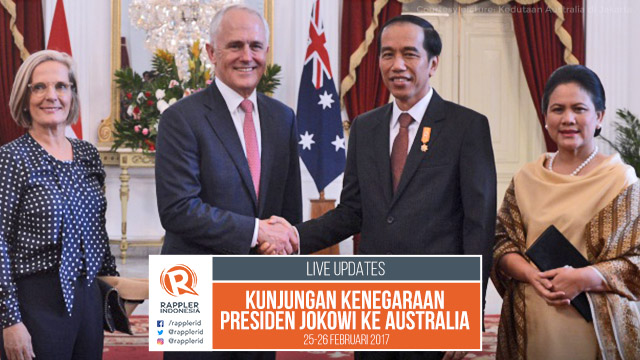 LIVE UPDATES Kunjungan Kenegaraan Perdana Presiden Jokowi Ke Australia