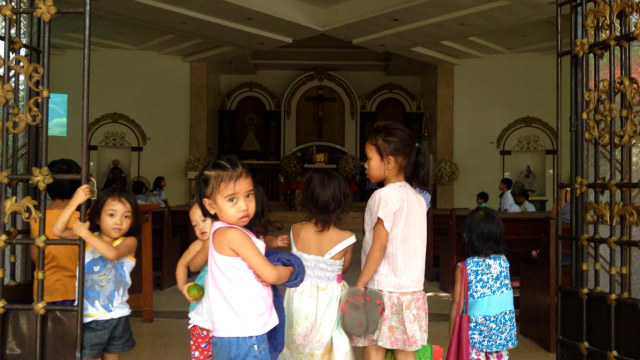 HAVEN. The church serves as a haven for children where they can play in a safe environment.