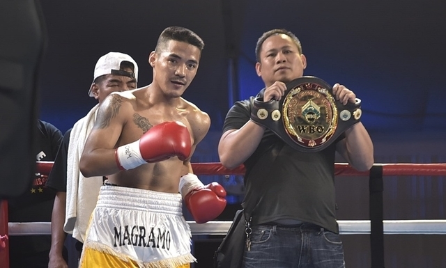 CONTENDER. Giemel Magramo looks to add Junto Nakatani to his list of victims in their world title bout. Photo by Alvin S. Go/Rappler 