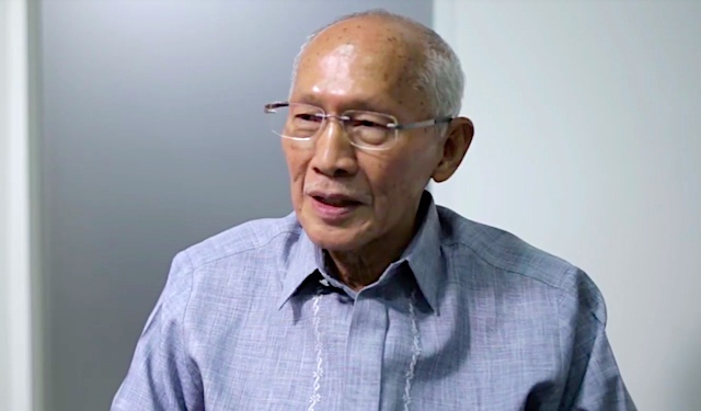 FORMER FINANCE CHIEF. Former finance chief Ernest Leung. Screenshot from Philippine Economic Society Facebook page 