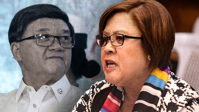 CRIMINAL COMPLAINT. Detained Senator Leila de Lima formally files a criminal complaint against Justice Secretary Vitaliano Aguirre II as she presents testimonies which supposedly prove individuals were forced to testify against her. 