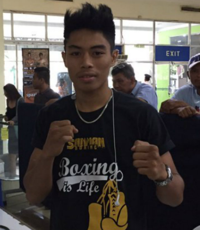 Reymart Gaballo will get his first serious test as professional against sturdy fighter Marlon Arcilla. Photo by Ryan Songalia/Rappler