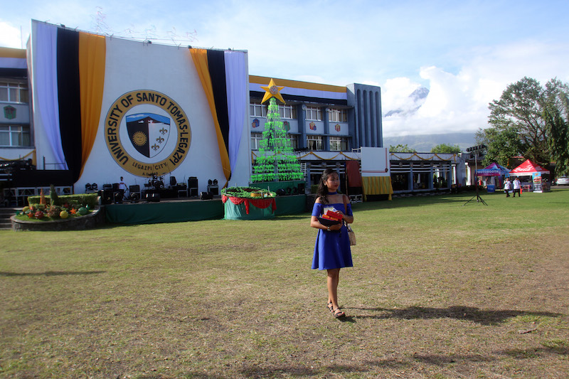 Bicol's Aquinas University is now University of Santo Tomas-Legazpi. Photo by Rhaydz Barcia 