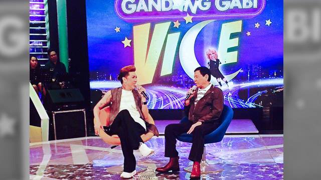 Duterte Backs Same Sex Marriage On Vice Ganda Show 