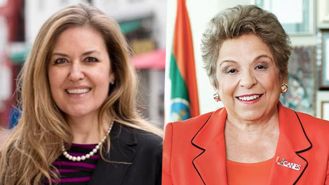 FIRST HOUSE SEATS. Democrats seize their first two Republican-held seats of the US midterm elections, as networks project the win of Jennifer Wexton (L) and Donna Shalala (R). Wexton file photo from Facebook, Shalala file photo from Twitter 