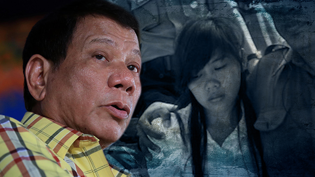 OFW ON DEATH ROW. President Rodrigo Duterte says he had some qualms about seeking clemency for death convict Mary Jane Veloso when he met with Indonesian President Joko Widodo 