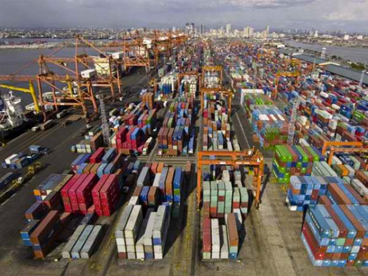 FULL LOAD. Shipments of imports are expected to pick up as the holiday period draws nearer. File photo from the ICTSI website