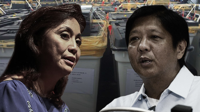 FINED. The Presidential Electoral Tribunal fines both the camps of Vice President Leni Robredo and ex-senator Bongbong Marcos for violating sub judice. Photo of Robredo from OVP, photo of Marcos by Ben Nabong/Rappler 
