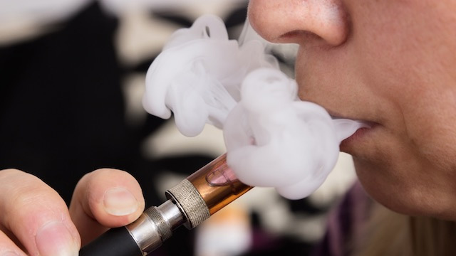 STILL A HEALTH RISK. A new study says vaping may be best for quitting cigarettes, but it is still a health risk. Stock photo 