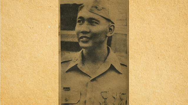 Former president Ferdinand Marcos wearing 3 medals said to be awarded by the United States in 1946. Photo from the Presidential Museum and Library PH Flickr page 