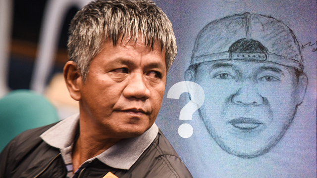 IS THIS HIM? Self-confessed hired gun Edgar Matobato's appearance at the Senate reminds an ambush survivor that he was supposedly the one who tried to kill him in Digos City in 2014. The police sketch of the suspect then is shown here. 
