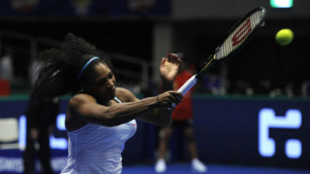 NUMBER ONE. Serena Williams will display her tennis skills in Manila for a second straight year. Photo from IPTL  
