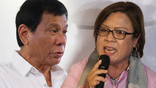 MADNESS. Senator Leila de Lima says the powerful painkiller Fentanyl has driven President Rodrigo Duterte to the point of madness.