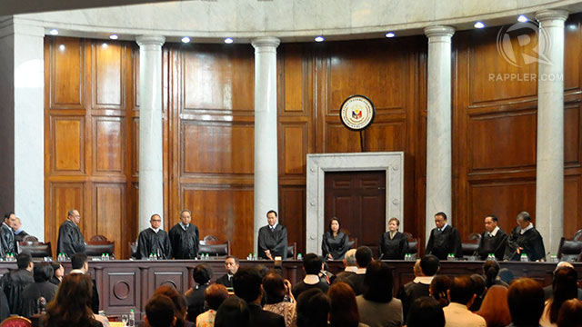 OUTRAGE. Supreme Court justices issue a statement expressing outrage over the killing of a Butuan City regional trial court judge 