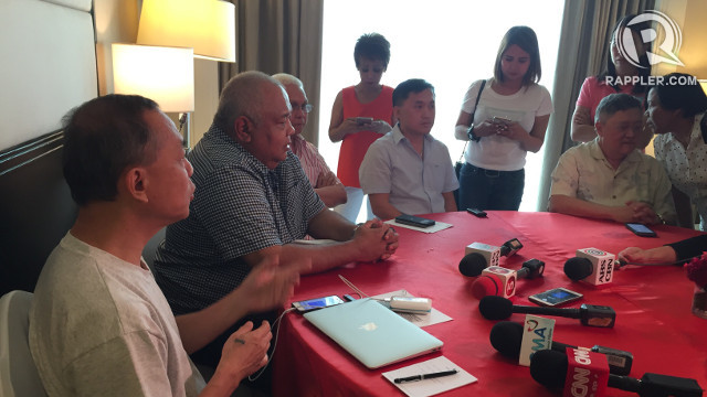 GEARING UP FOR PRESIDENCY. Salvador Medialdea and other key Duterte advisers hold their first meeting as his Transition Committee in the days leading to Rodrigo Duterte's assumption as Philippine president. Photo by Mara Cepeda/Rappler