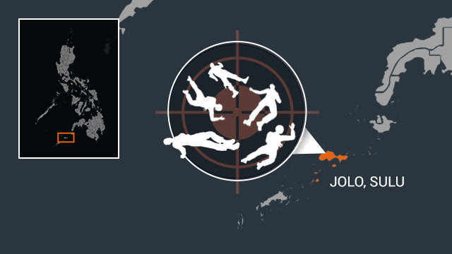 KILLED. 5 Filipino soldiers were killed on November 16, 2018, in Jolo, Sulu, while rescuing hostages from terror group Abu Sayyaf. 