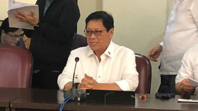 LACKING DATA. Labor Secretary Silvestre Bello III faces the House committee on appropriations on September 4, 2019. Photo by Mara Cepeda/Rappler 