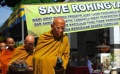 Waisak Umat Buddha Malang Galang Dana Untuk Pengungsi Rohingya