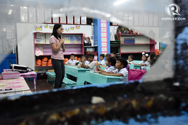 SCHOOL OPENING PRE-PANDEMIC. File photos of elementary students. Photo by Angie de Silva/Rappler 