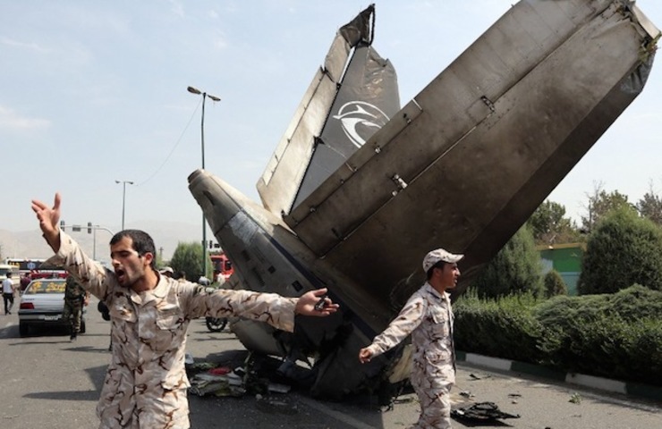 Iran airliner crashes, at least 38 dead