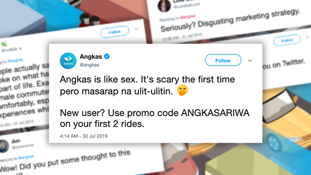 Angka dikecam karena tweet promosi ‘seperti seks’