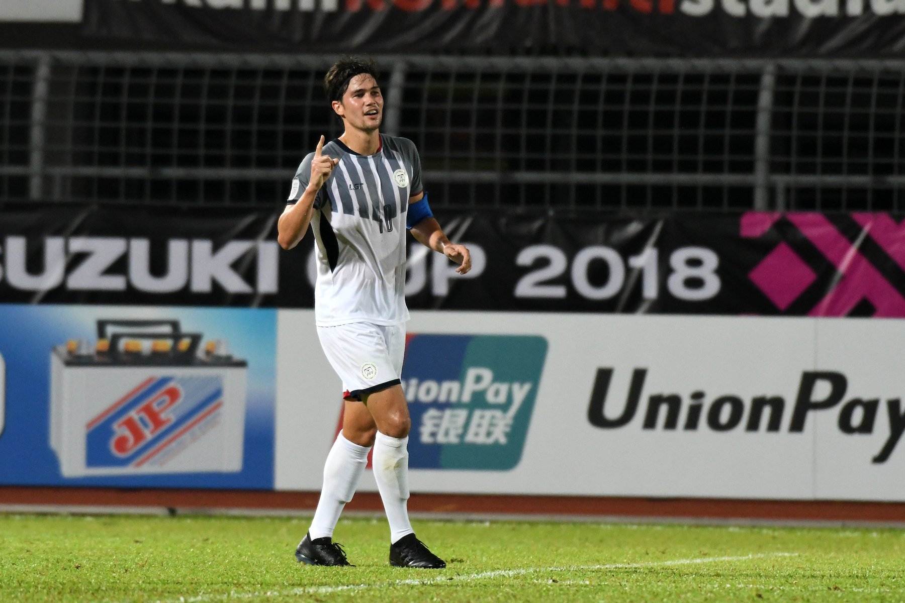 RETIREMENT. Phil Younghusband represents the Philippines in his last AFF Suzuki Cup tournament in 2018. Photo from AFF Suzuki Cup Facebook  