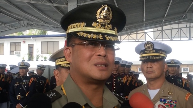 URGENT: AFP chief Gregorio Catapang says EDCA should be implemented immediately. Rappler photo