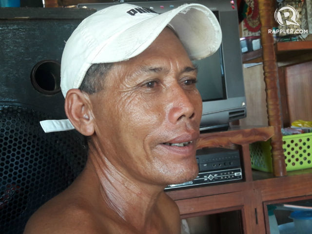 CABINET. Ruben Jumao-as shares that the cabinet behind him is the only possession that he was able to save during Super Typhoon Yolanda.