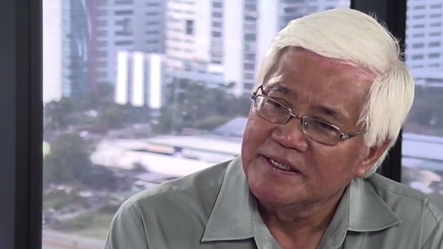 SEXIST SPEECH. Gawad Kalinga founder Tony Meloto is slammed by the University of Hawaii's Center for Philippine Studies for his speech that strayed from the center's 40th anniversary theme and for the alleged sexist remarks he made during the speech. Screengrab from YouTube 