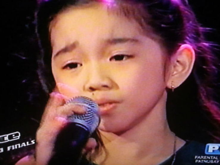 DARLENE. She sang her heart out with Lani Misalucha. Screengrab from ABS-CBN