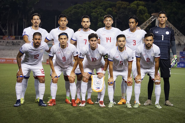 GEARED UP. The Azkals are in their best form to take on Tajikistan for the Asian Cup berth. Photo courtesy of the Philippine Football Federation 