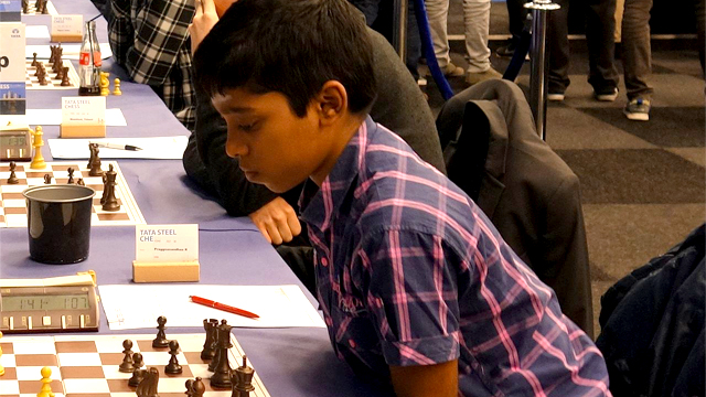 YOUNG COG. Rameshbabu Praggnanandhaa falls more than 3 months short of the world's youngest chess grandmaster. Photo by Vysotsky from Wikimedia Commons  