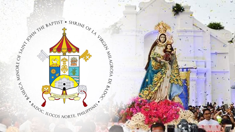 POPE'S CHURCH. Church officials solemnly declares the Shrine of La Virgen Milagrosa de Badoc in Ilocos Norte as a minor basilica -
 a church with special pontifical privileges. Photos from La Virgen Milagrosa de Badoc - Coronada Facebook page 