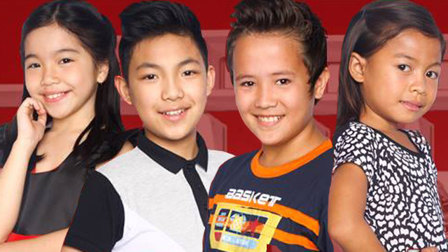 THE VOICE KIDS. Who among Darlene, Darren, Juan Karlos, and Lyca will win the competition? Photo courtesy of ABS-CBN