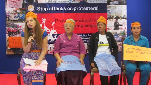 UNEQUAL SAY. Kate Lappin of the APWLD, far left, hopes civil societies in other Southeast Asian countries can be heard on the national level too. Photo from APWLD 