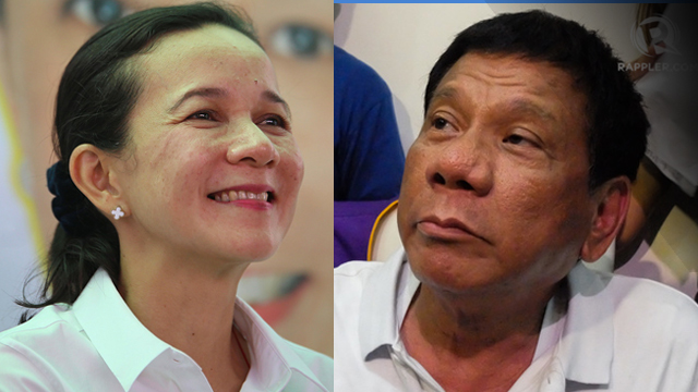 DISPROVE IT. Senator Grace Poe dares her closest rival Davao City Mayor Rodrigo Duterte to disprove the allegations that he has a P211 million secret bank account. 