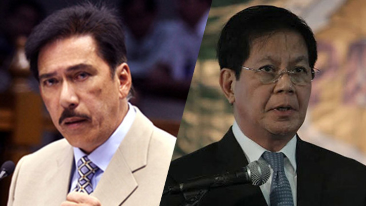 LEADING THE PACK. Senator Tito Sotto and Rehabilitation Secretary Ping Lacson top the recent Pulse Asia survey for senatorial preferences for the 2016 polls.