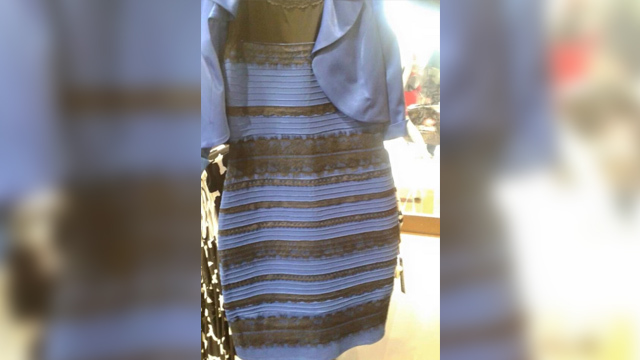 50 shades of blue and black...or white and gold