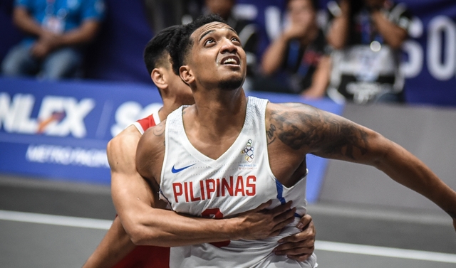 HEFTY LEFTY. Jason Perkins keys Gilas Pilipinas' perfect start in 3x3 basketball. Photo by Jerrick Reymarc/Rappler  