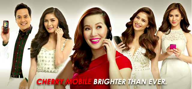 STAR POWER. Cherry Mobile's stable of celebrity endorsers have been pushing up sales for the local brand.  