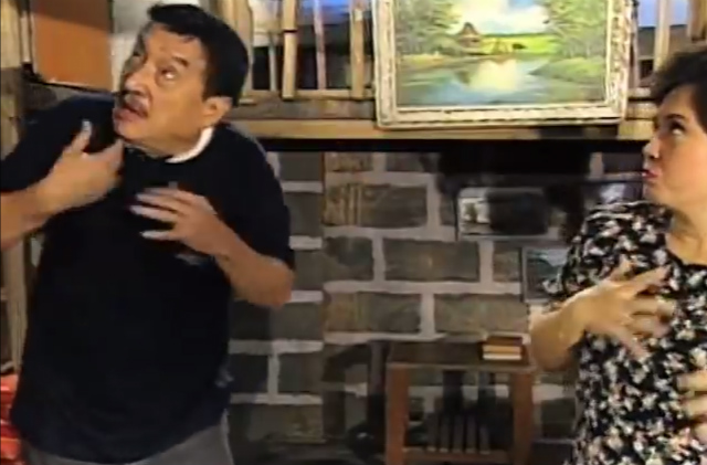 HOME ALONG DA RILES. With late actor Dolphy in a scene from the show 'Home Along Da Riles.' Screengrab from YouTube