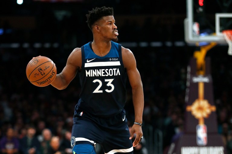 WISH GRANTED. The Minnesota Timberwolves grant Jimmy Butler’s trade request. Photo from AFP  