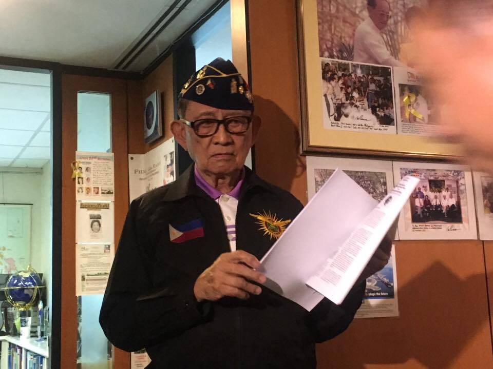 NO CHAIN OF COMMAND? Former president Fidel V Ramos blasts military and police officials for the burial of the late president Marcos at the Libingan ng mga Bayani. Photo by Camille Elemia/Rappler  