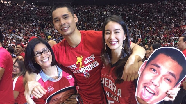 ENGAGED. Japeth Aguilar can now call Cassandra Naidas his fiancèe. Photo from Instagram (@japethaguilar35)  