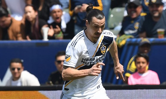 IBRA-MANIA. Zlatan Ibrahimovic impresses in his Major League Soccer debut with two goals in Los Angeles Galaxy's win over Los Angeles FC. Photo by Mark Ralston/AFP 