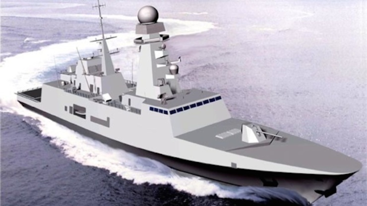 PATROLS: Philippine Navy's illustration of the brand new frigates it plans to acquire